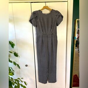 Calvin Klein jumpsuit, size: 4. Very classy. Stretchy Material.
